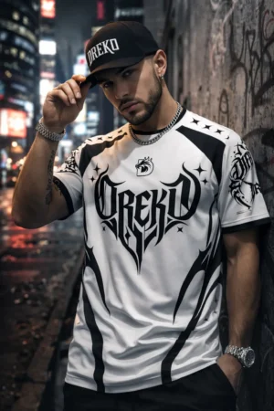 Sport elegante Negro/Blanco