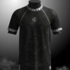 Camiseta Deportiva Dreki Dragón Negra y Gris
