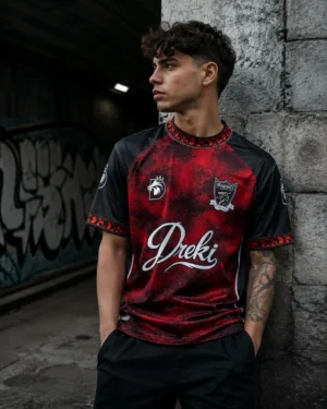 MANCHAS ROJO Y NEGRO