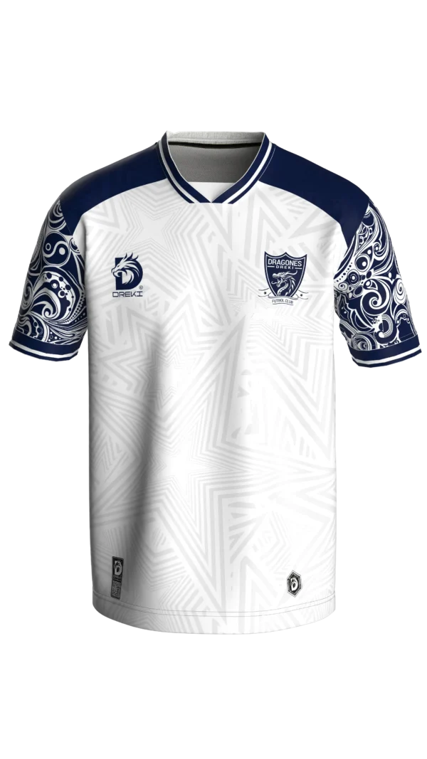 AZUL CAMISETA AZUL Y BLANCO