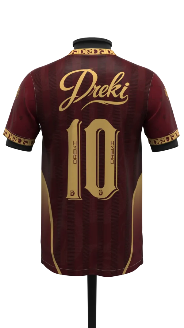 DORADO Y GUINDA DREKI