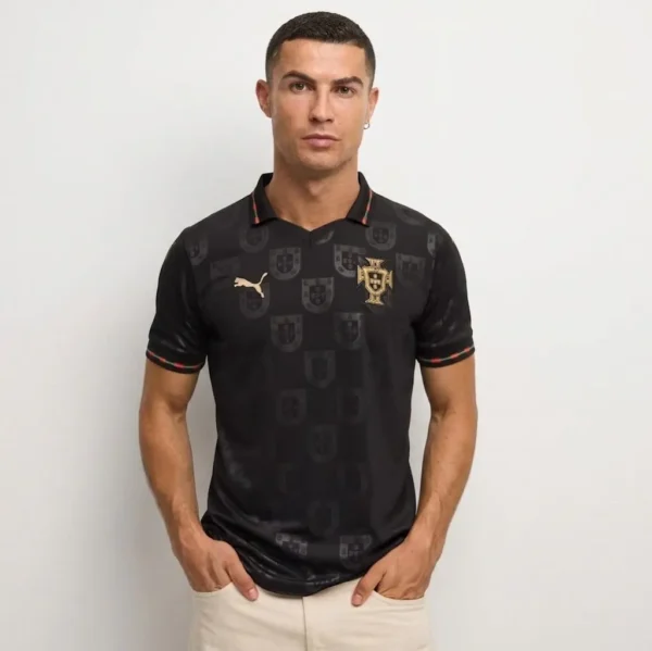 watermarked_img_7053409044514538223 Camiseta Portugal 25/26 Edición Especial Eusébio para hombre Versión A1